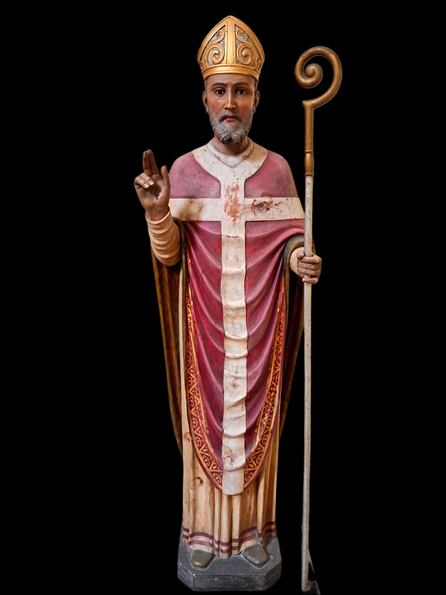 Statua policroma di San Basso